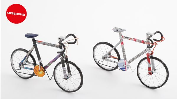 Deko-Velo Rennvelo, ca. 13cm