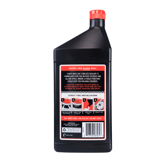 STANS RACE DAY Dichtmilch 1000ml / schwarz / 1 L
