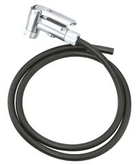 JOE BLOW ACE DX SMARTHEAD Alu-Pumpenadapter mit Schlauch / silber schwarz