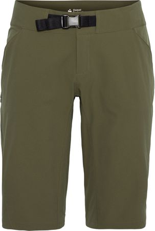 Hunter Slashed Shorts W / stone grey / S