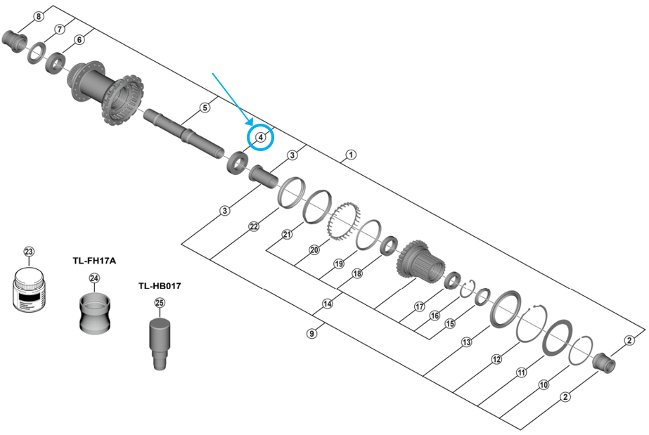 Industrielager HB-M9210-B