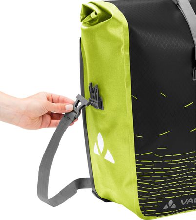Aqua Back Print Single / black/bright green / 24 l
