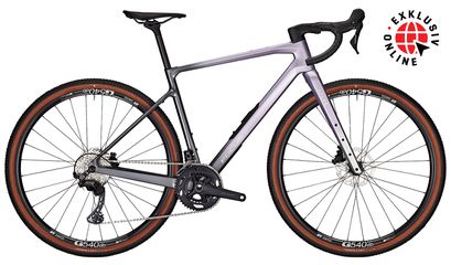 ATLAS 8.7 Gravelbike / Lavender/Steelgrey / S