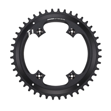Chainring Apex1 Asymmetric 110 BCD 1x11SP / black / 110x40T