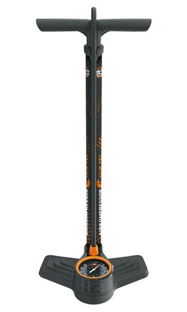 Standpumpe Aircompressor Clic Tec 10.0 / schwarz-orange