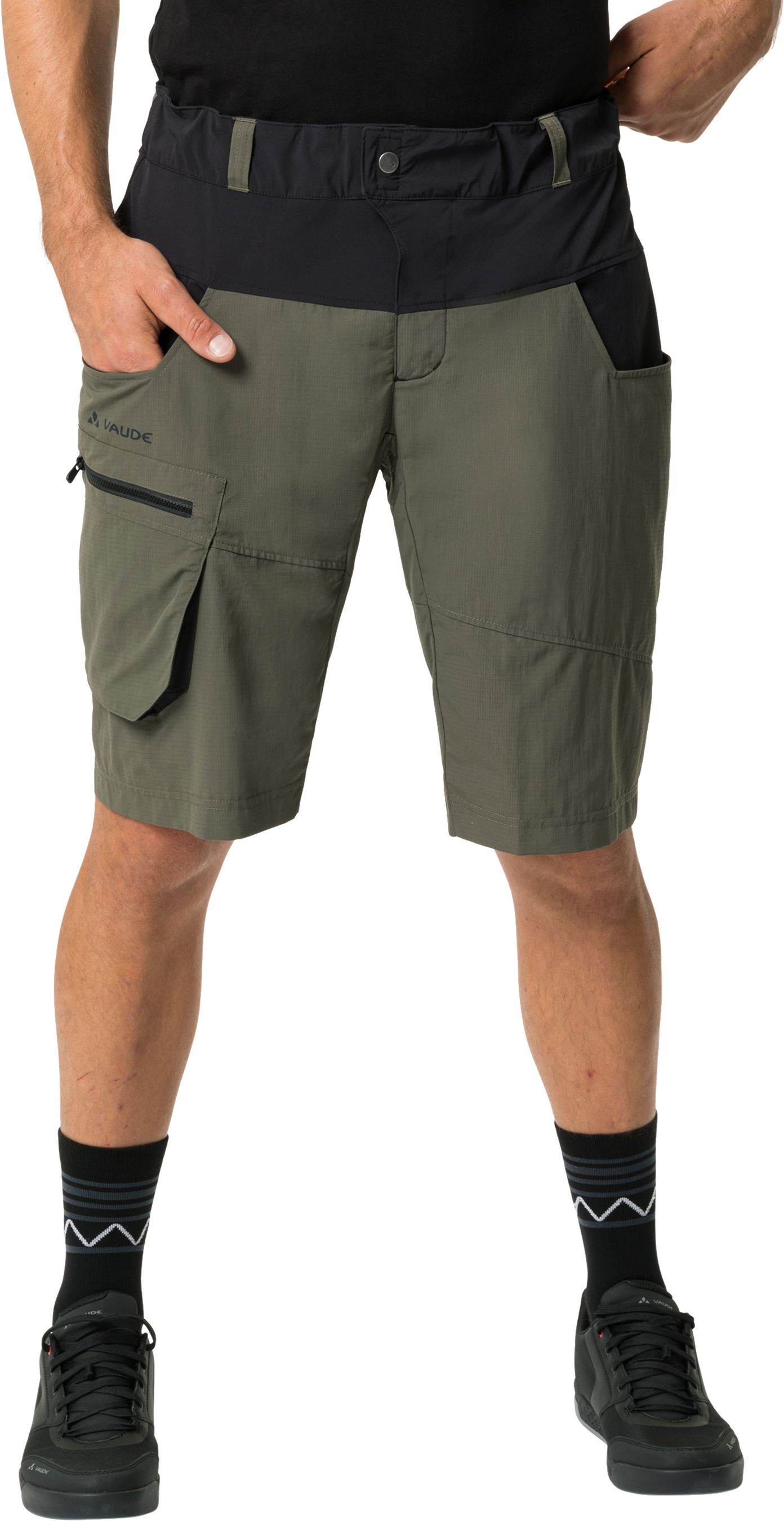 QIMSA Herren-Bikeshorts / khaki / S