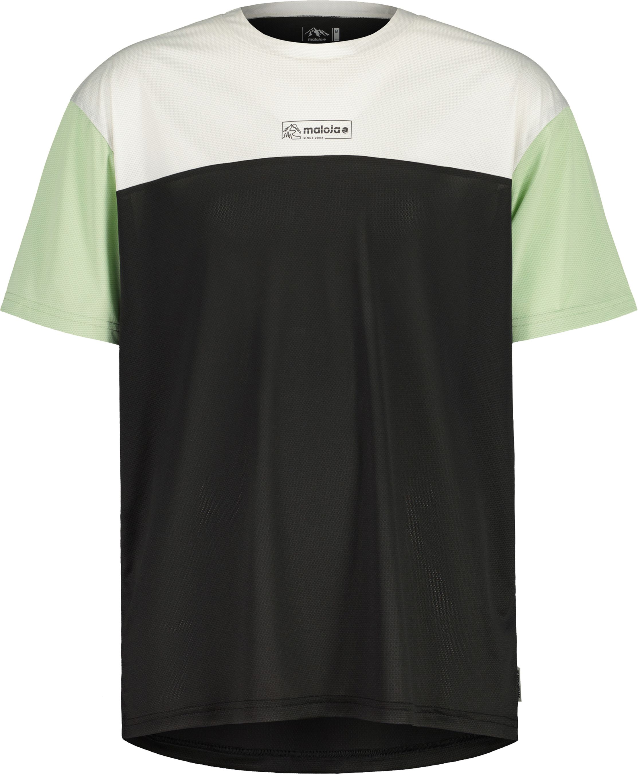 GRAUKARKOPFM Herren-Kurzarmshirt / deep black multi / L