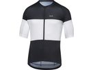 SPIRIT STRIPES Herren-Kurzarmtrikot / black/white / L