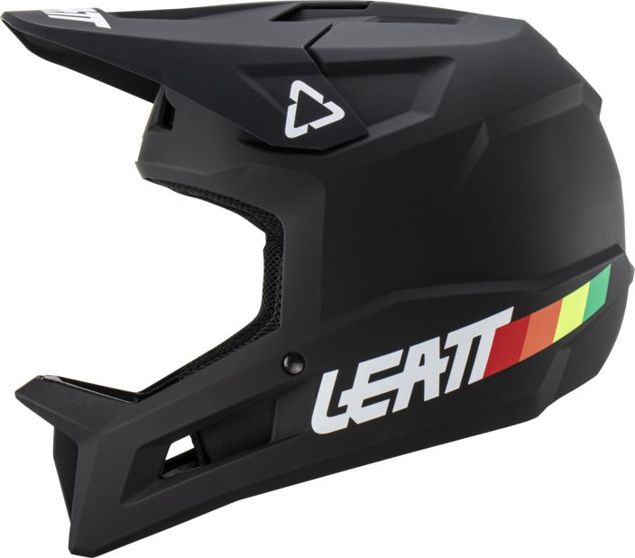 GRAVITY 1.0 Vollvisierhelm, ASTM Downhill zertifiziert / black / M 57-58CM