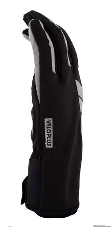 BEAM LIGHT reflektierende Unisex-Softshell-Handschuhe / silber / 3XL=12
