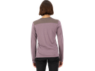 DIVERSION Damen-Merino-Langarmshirt / mauve/iron / L