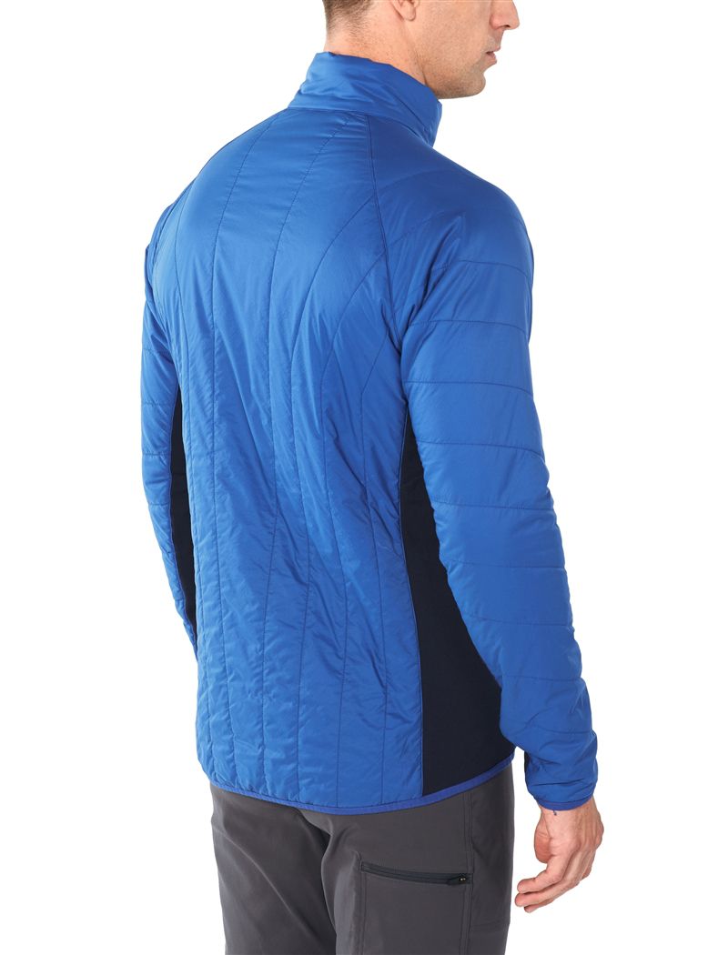HYPERIA HYBRID Herren-Loftjacke / blau / S