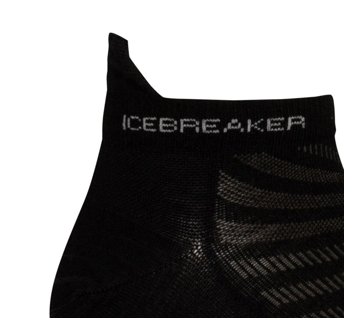 RUN+ UL MICRO Unisex-Merino-Socken / black/slate / L=44-46