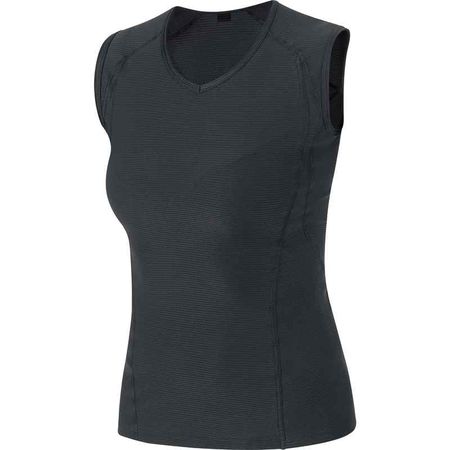 M BASE LAYER Damen-Funktionssinglet / schwarz / 44