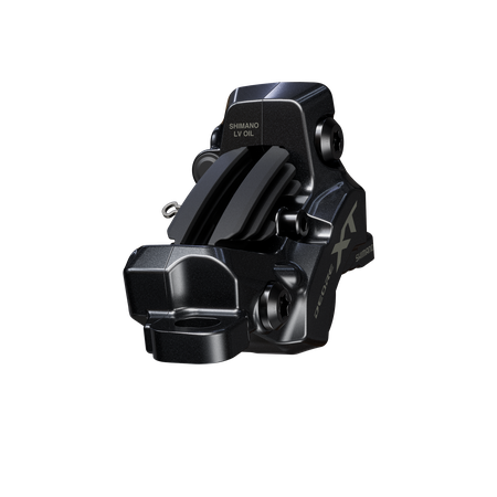 XT M8220 4-Kolben-Scheibenbrems-Set / schwarz / vorne