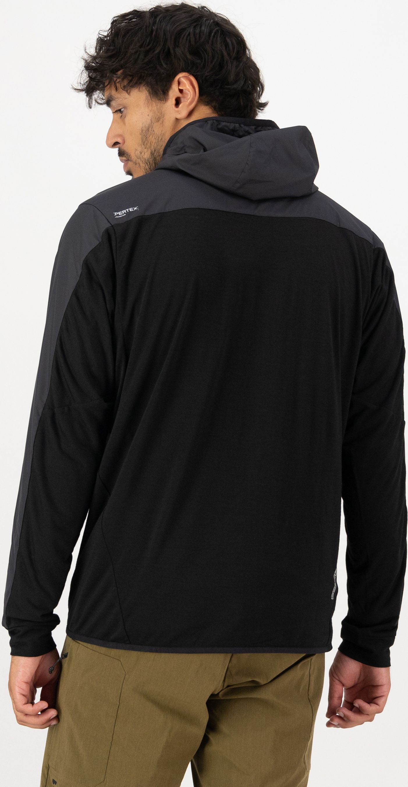 DIVERSION Herren-Merino-Windjacke / black / XL