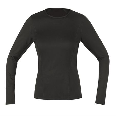 M BASE LAYER THERMO Damen-Langarmshirt / schwarz / 34