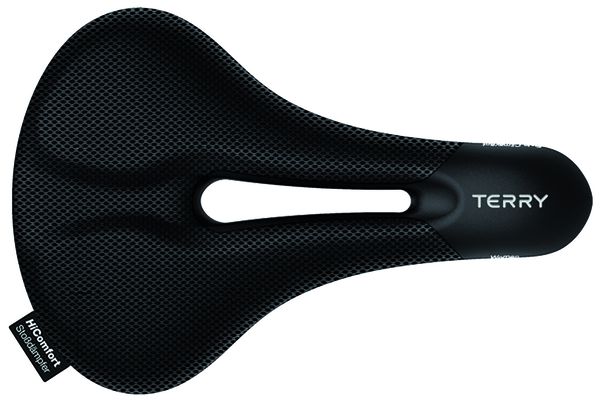 Sattel Fisio ClimaVent Gel Lady / schwarz / 183 mm, Max. 12-15 cm