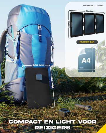FUSION FLEX Solar Panel / black / 18W