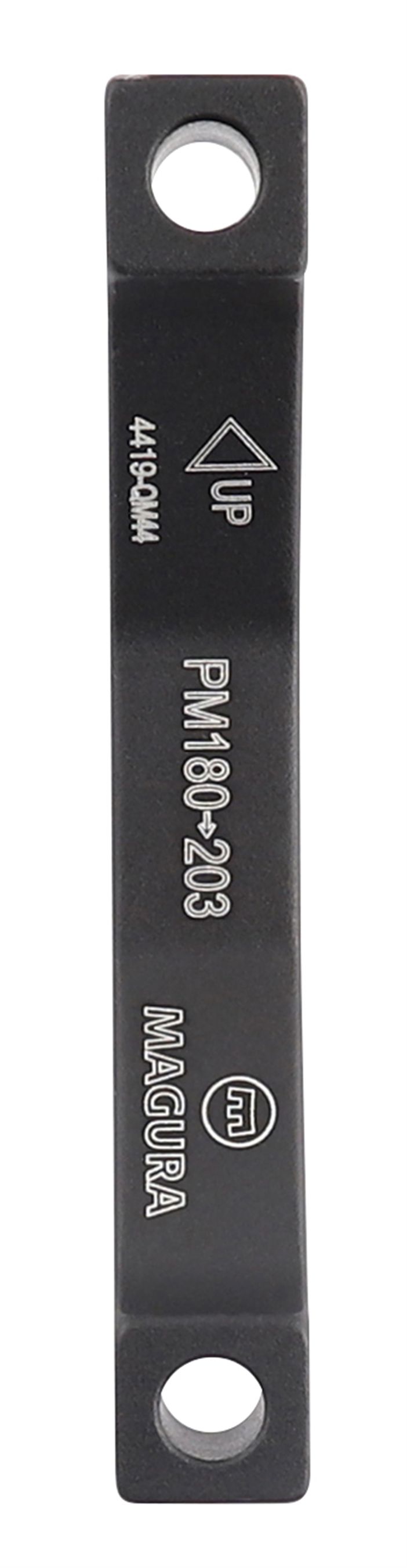 DISC-ADAPTER, +23mm, 180/203mm, PM/PM / silber / 203mm
