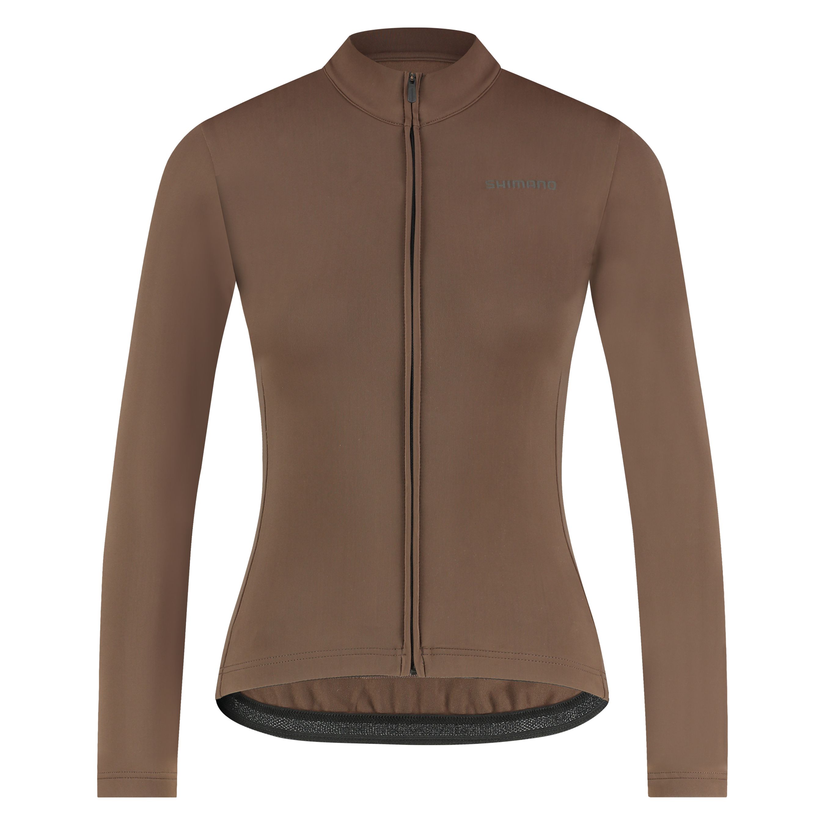 Women Apice Thermal LS JRSY / brown / M