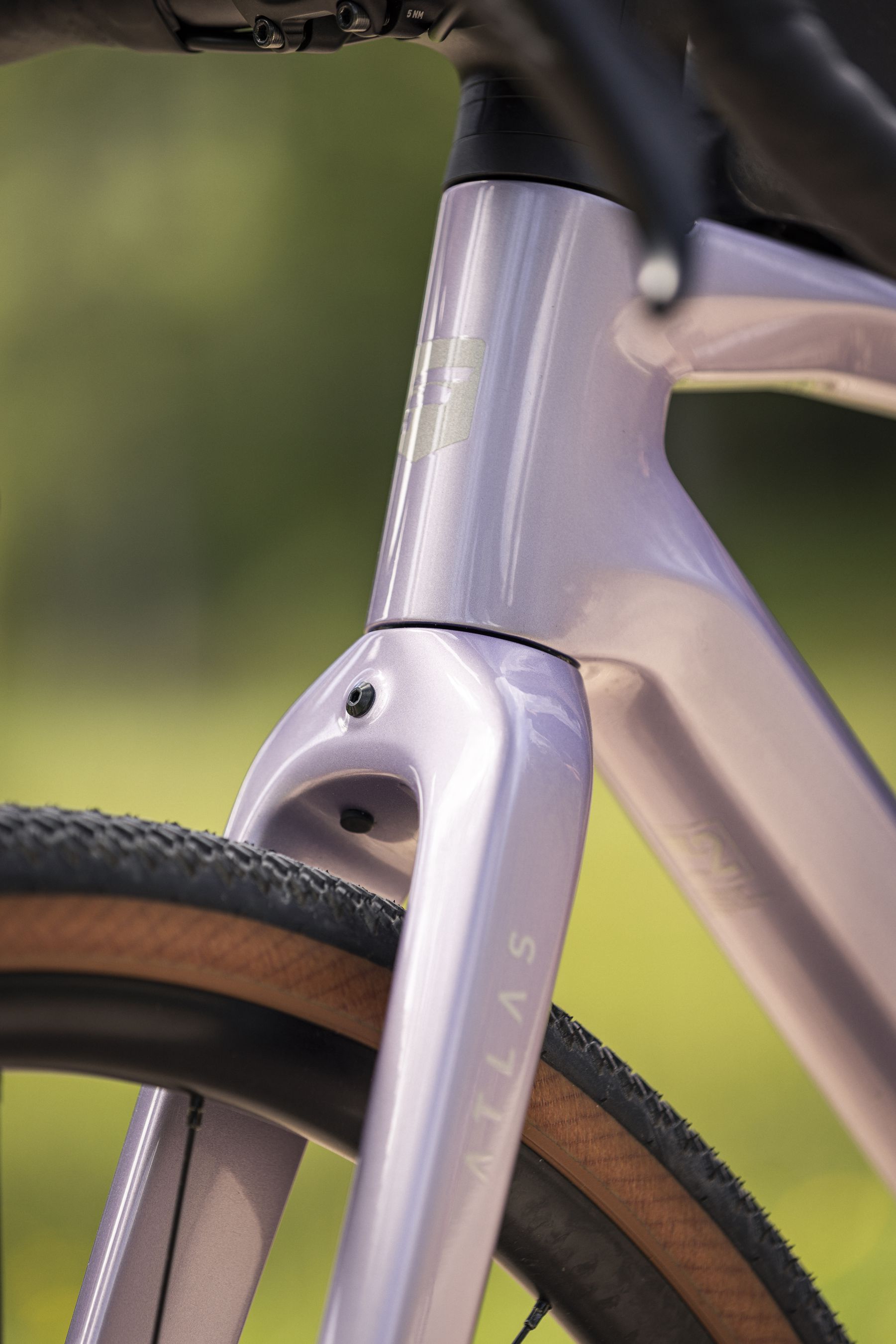 ATLAS 8.7 Gravelbike / Lavender/Steelgrey / M