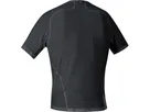 M BASE LAYER Herren-Kurzarmshirt / black / M