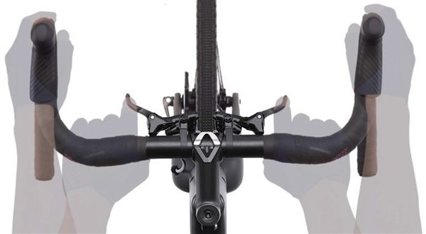 GRX RX812 Zusatzbremshebel für Rennvelolenker / schwarz / rechts