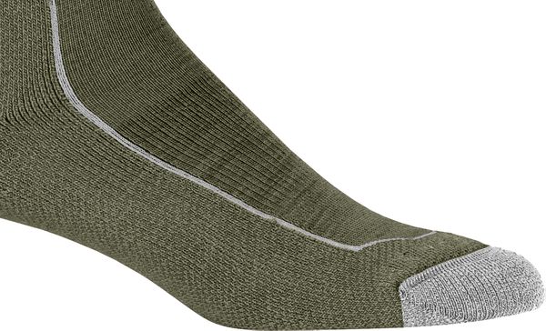 HIKE+ MEDIUM Damen-Merino-Socken / loden/blizzard hthr/snow / S=35-37