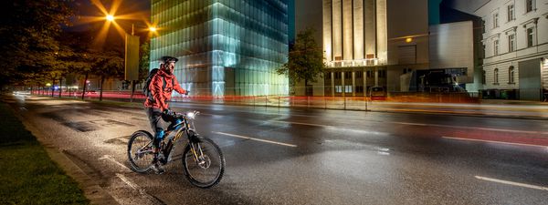SL F BOSCH Purion/Kiox LED-Scheinwerfer mit Auf-/Abblendlicht / schwarz