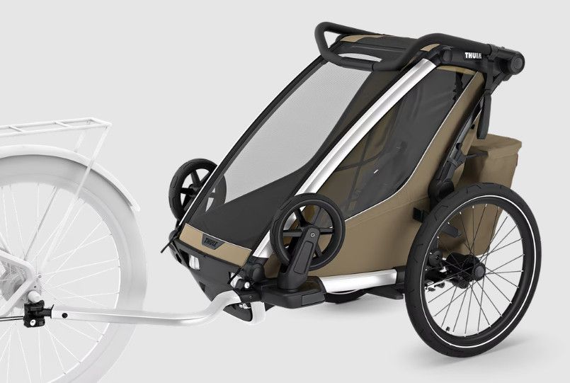 THULE CHARIOT CROSS 1 Gen. 2 Kinderanhänger / alu/faded khaki