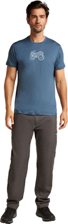 TL ADVENTURE RIDE Herren-Merino-Kurzarmshirt / dawn / L