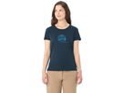 CYCLIST Damen-Kurzarmshirt / dark sea/dark sea / 34
