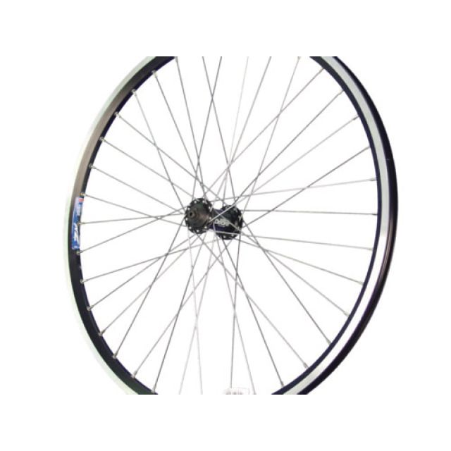 VORDERRAD 28" DEORE / RYDE Alltagsrad für Felgenbremse / schwarz
