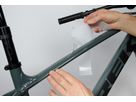 BIKESAVER Rahmen-Schutzfolie XPEL, 1000 x 50mm / transparent matt