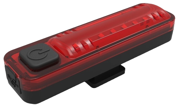 Rücklicht Acrux USB mit Halter / schwarz