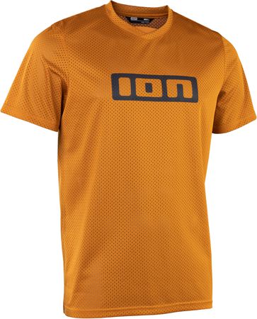 LOGO Herren-Kurzarmshirt / rocky orange / S