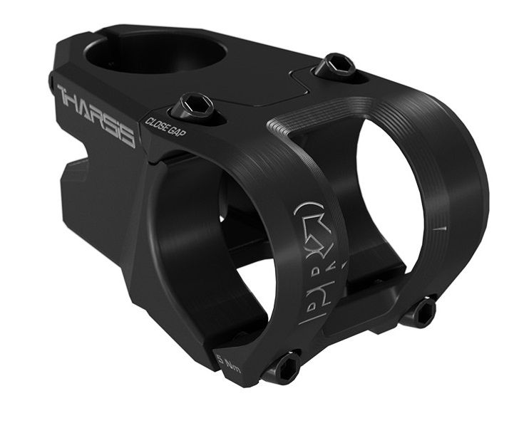 Vorbau Tharsis EVO 0° 1 1/8" 35mm Alu schwarz / schwarz / 35 mm