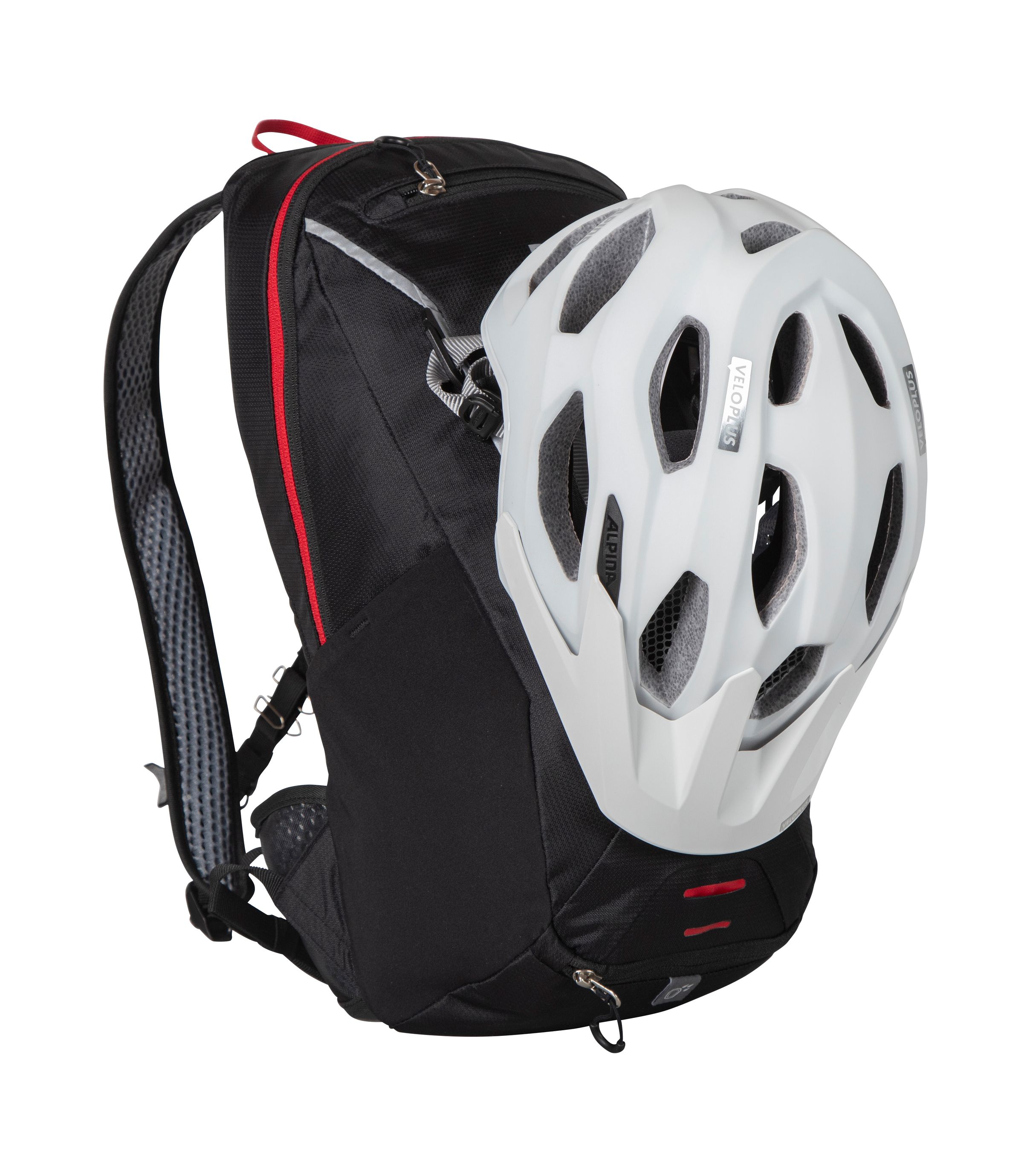 SERTIG 12 Rucksack, 12L, 630g / schwarz rot / 12L