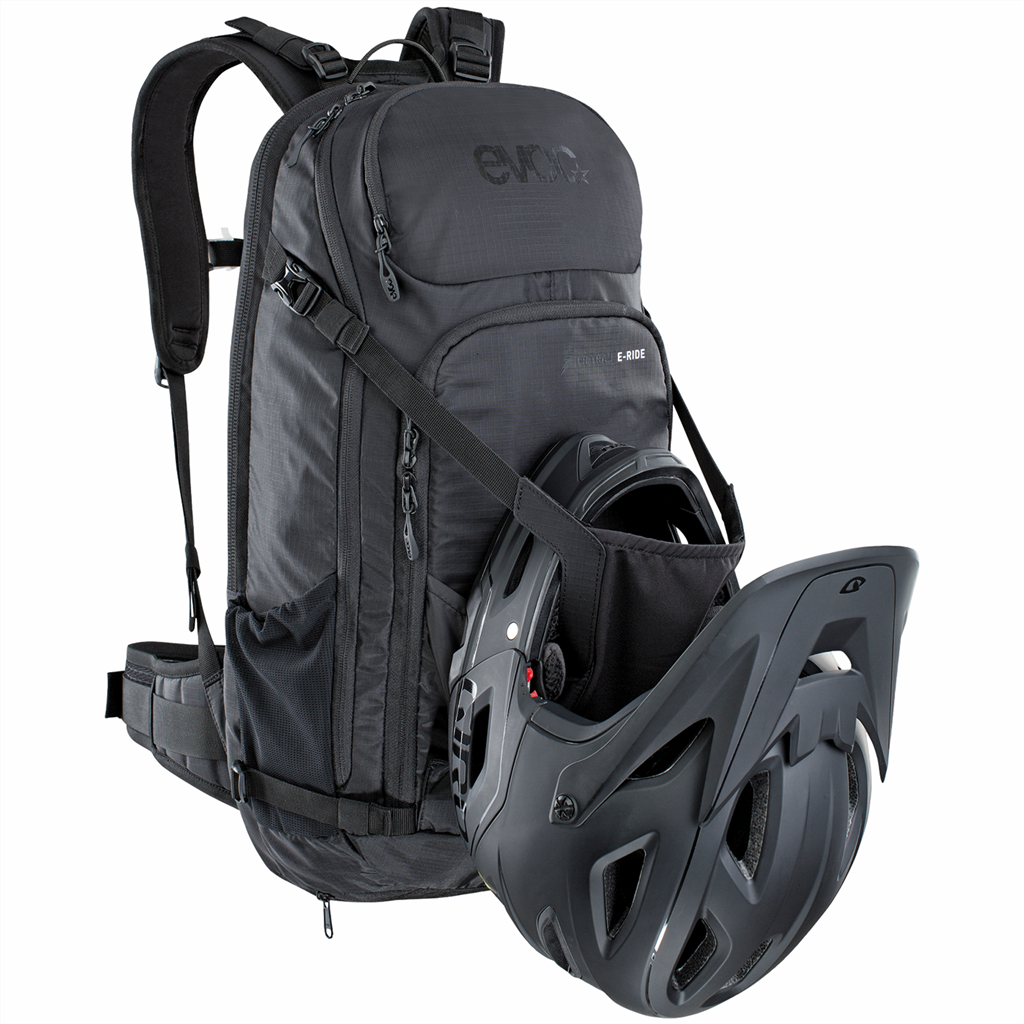 FR TRAIL E-RIDE Protektorenrucksack, 22 L / black / M/L