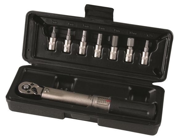 TORQUE SET Drehmomentschlüssel 2-24Nm / silber / 2-24NM