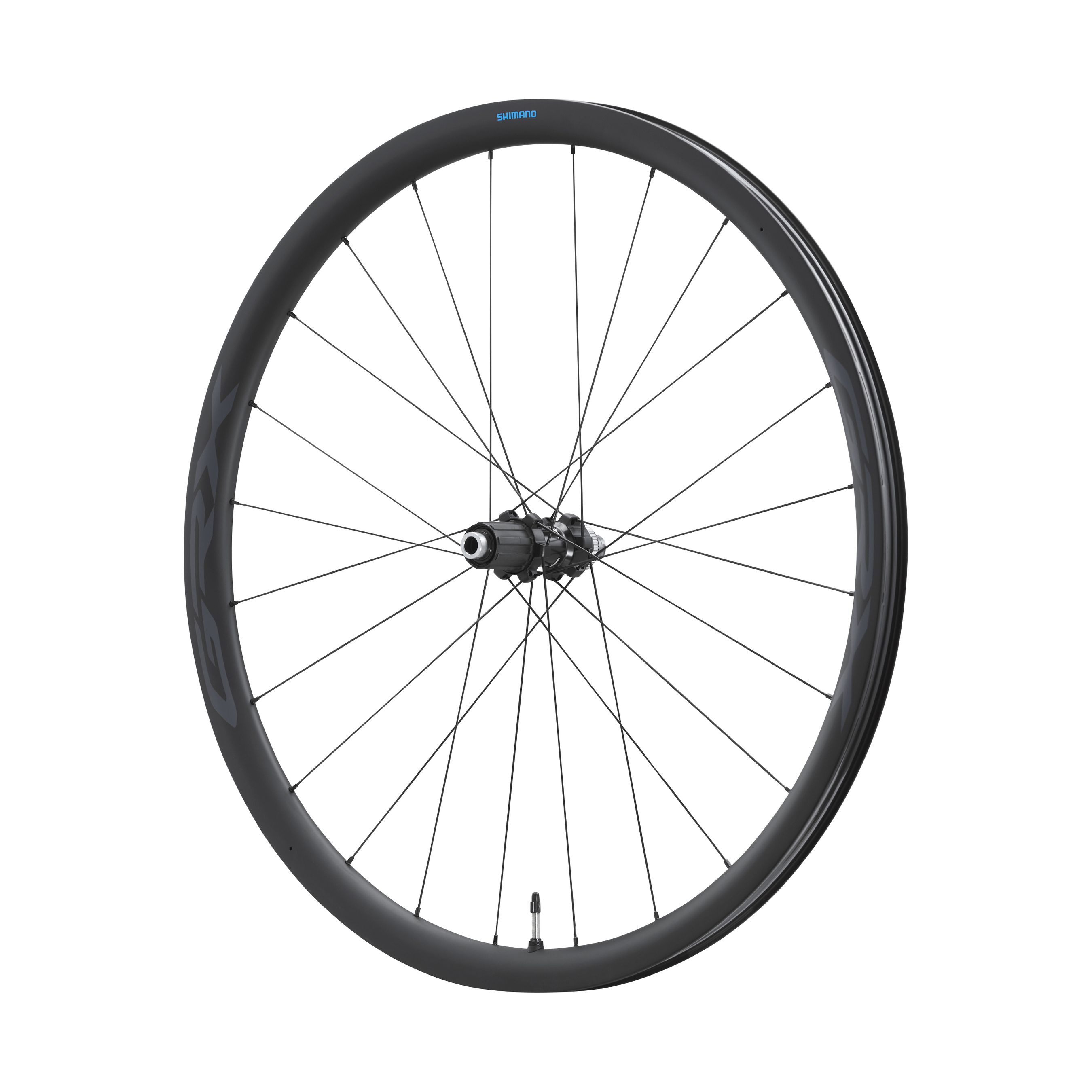 Gravel Radsatz GRX WH-RX870 Tubless Disc / schwarz / Hinterrad, 12 mm, 142 mm, 11/12
