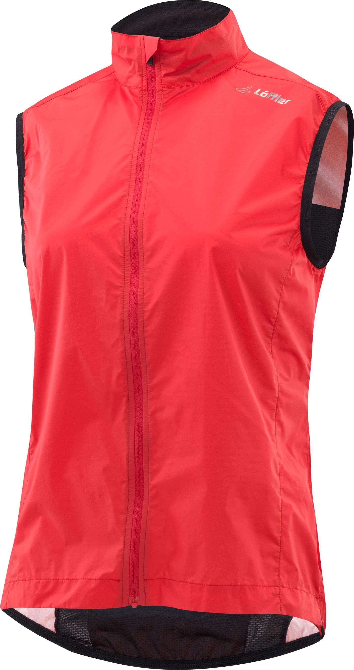 WPM POCKET Damen-Windweste / poppy red / 34