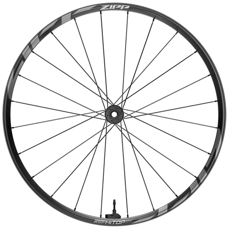 1ZERO HITOP SW TLR Disc CenterLock Front Wheel / black silver/sil