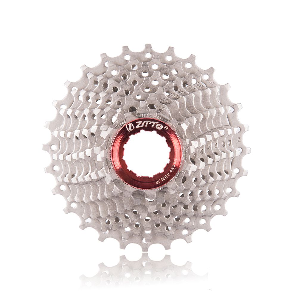 KASSETTE 10-fach, HG-Freilauf für Shimano/SRAM / silber / 11-32 Zähne