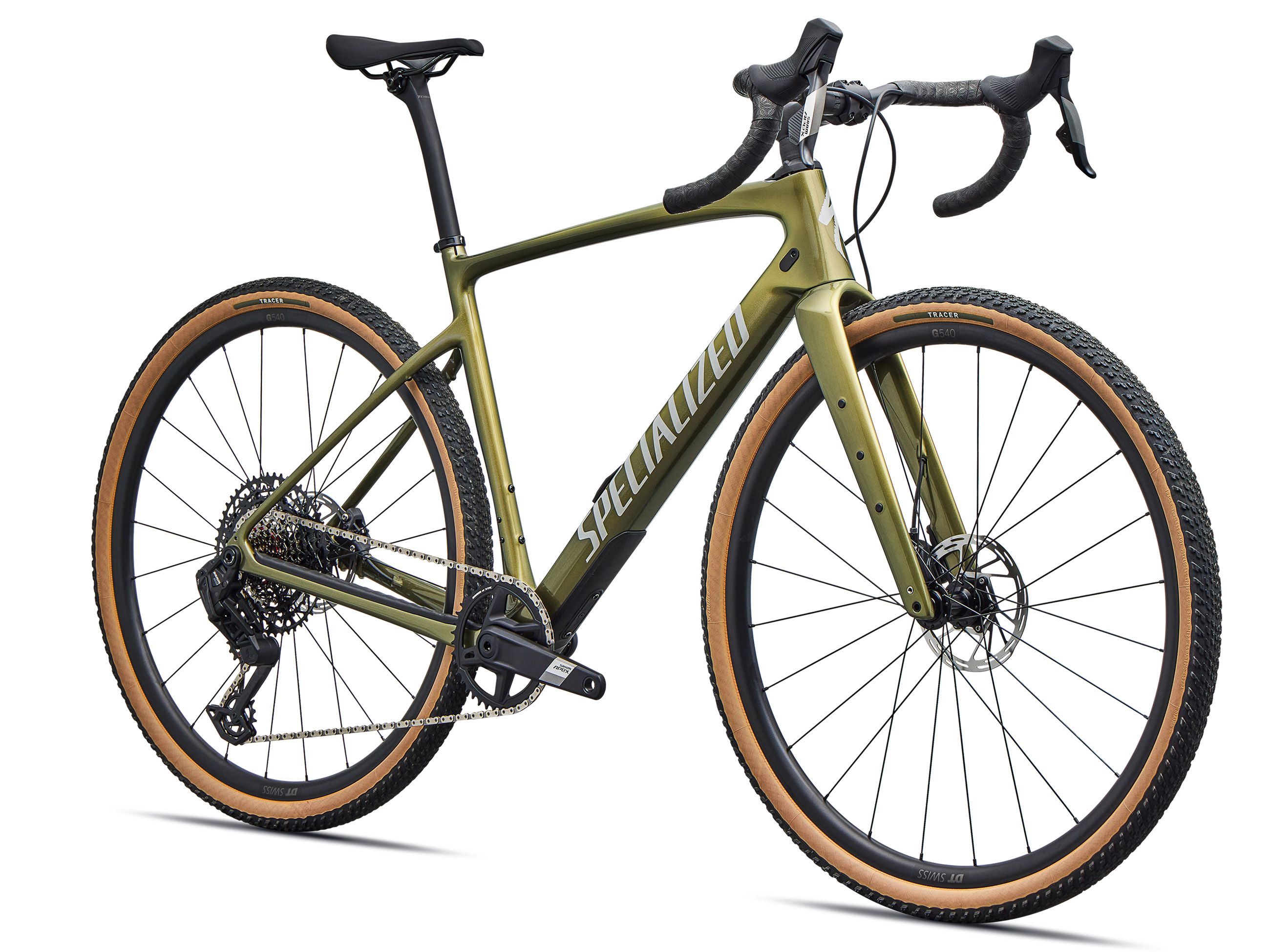DIVERGE 4 COMP Gravelbike / green metallic / 49 CM