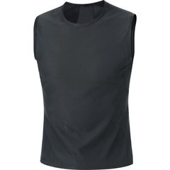 M BASE LAYER Herren-Funktionssinglet / schwarz / L
