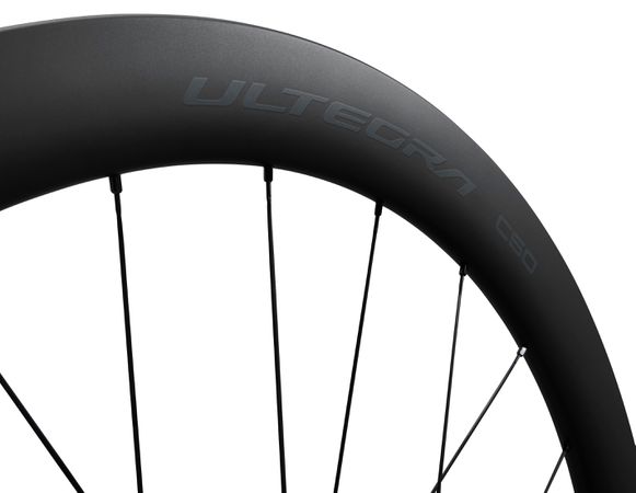 Road Radsatz Ultegra WH-R8170-C50 Tubless Disc / Schwarz / Laufradsatz, 12 mm/12 mm, 100mm/142mm, 11/12