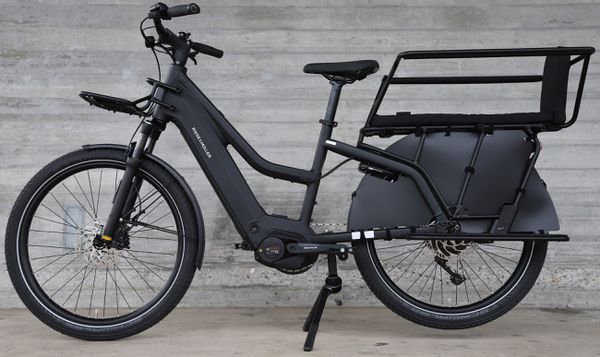 MULTICHARGER2 MIXTE GT FAMILY E-Cargobike / utility grey black matt / 47 CM