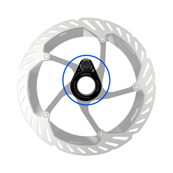 Magnet-Adapter SM-EWSS1/2 / Für Center-Lock Aufnahme